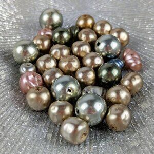 Vintage Assorted Silver Beads